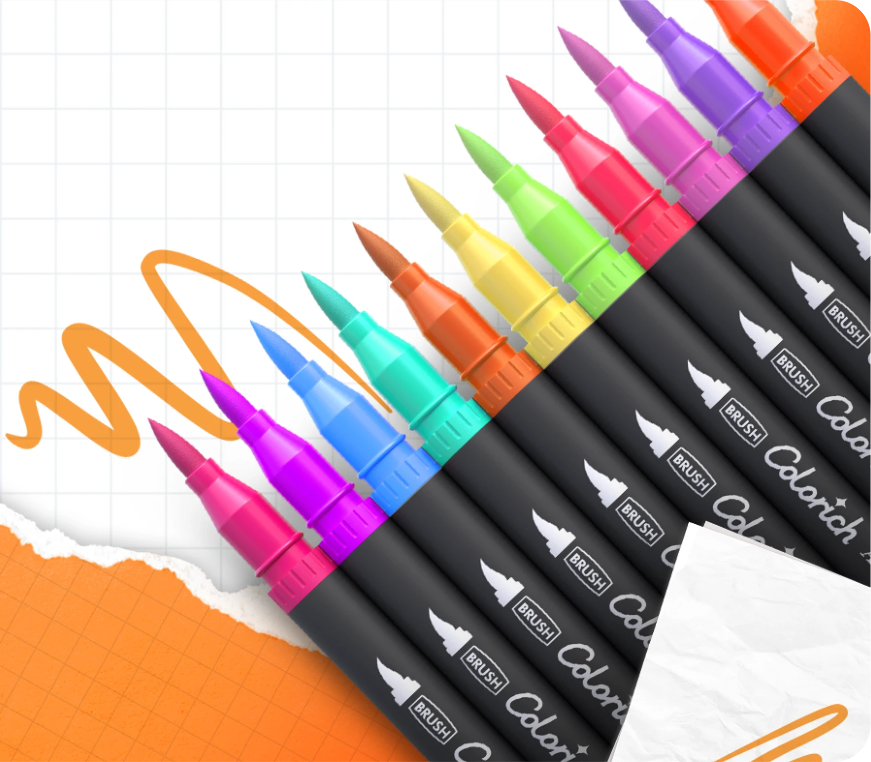 Colored Markers